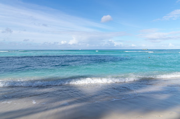 ホノルルの美しい波