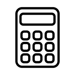 Calculator vector icon