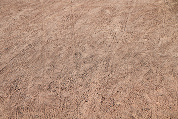 Background, texture. Bike path in the park
