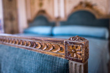 Villa Efrussi Rothschild in the south of France in the town of Cap Ferrat. Flower Festival at Villa Rothschild