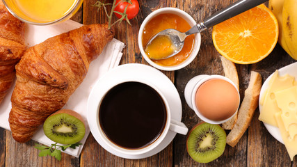 full healthy breakfast