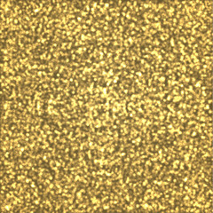 Vector abstract gold glitter background made of shine bokeh effect.