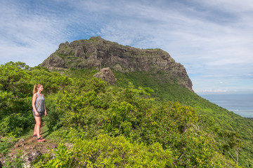 Naklejka premium Le Morne Brabant, Mauritius 