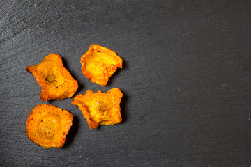chips de zanahoria