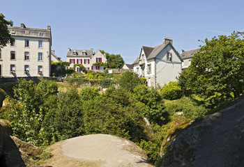 Breton village Huelgoat