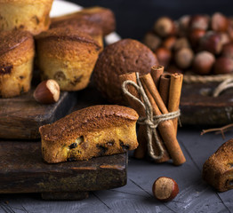 cupcakes with dried fruits