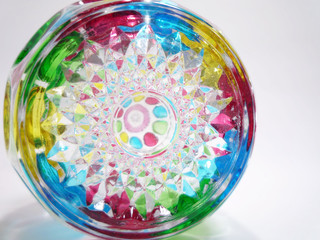 ガラスの器の底