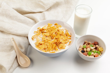 Bowl of healthy muesli