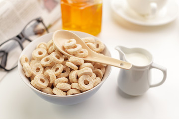 Bowl of healthy muesli