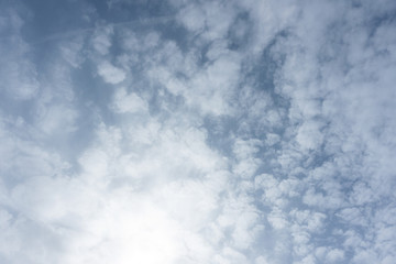 colorful dusk sky sunset in the evening on twilight .