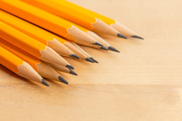 Obraz premium Pile of pencils