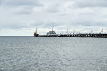 The longest wooden pier in Europe, Sopot, Poland