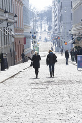 Obraz premium フィンランド ヘルシンキ 街並み