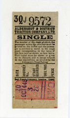 Vintage Bus Ticket