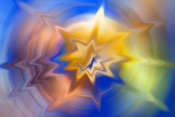 Abstract background. Multi-colored spots. Soft focus, blur