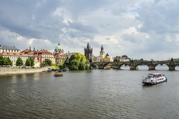 Scenic spring view of the Old Town