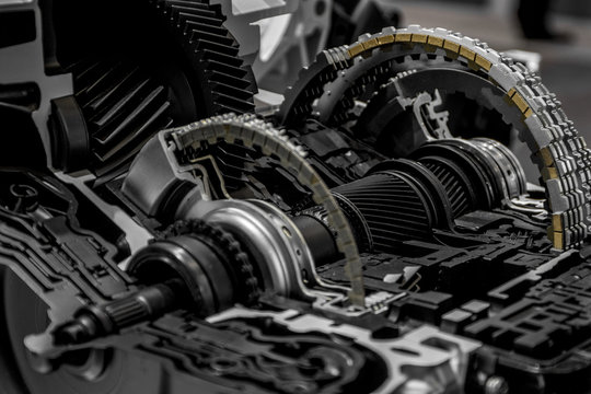 Cut model of 9speed Automatic Transmission