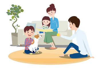 ファミリー_家族団らん