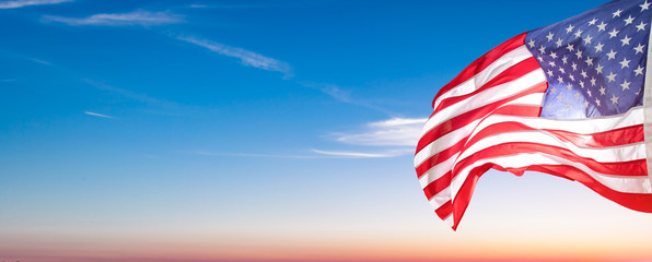 American flag for Memorial Day, 4th of July, Labour Day