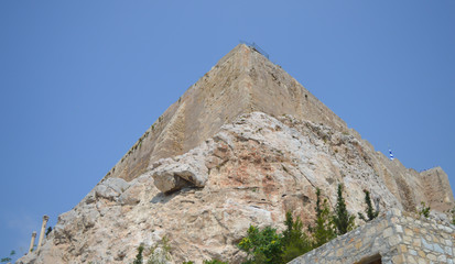 Acropolis in Athens, Greece on June 16, 2017. 