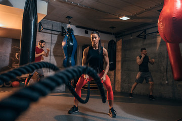 Time for some battle ropes