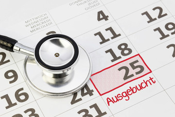 Terminkalender ausgebucht - Arzt - Abweisung Patienten