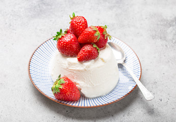 Fresh Italian cheese ricotta
