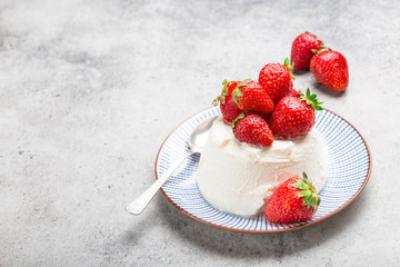Fresh Italian cheese ricotta