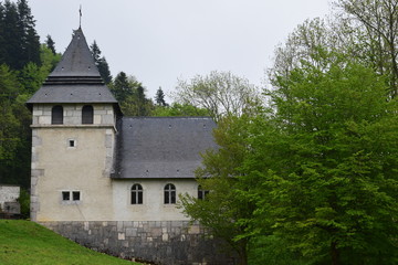 Fototapeta premium Monastère de la Grande Chartreuse NB