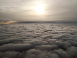 Clouds from the plane