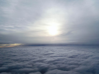 Fototapeta premium Clouds from the plane