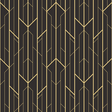 Abstract art deco seamless pattern 04