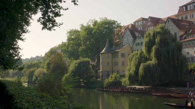Stocherkahn T&uuml;bingen Neckar