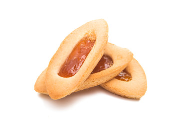 biscuits with jam isolated