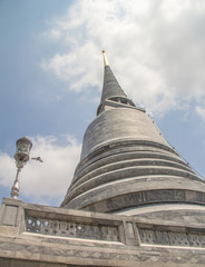 Wat Ratchapradit Sathitmahasimaram Rajaworavihara (Thai Temple) Royal Wat : First Class - Wat for King Rama IV, Bangkok, Thailand.