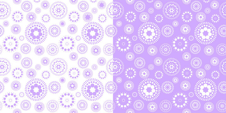 Florale Muster f&uuml;r Hintergr&uuml;nde