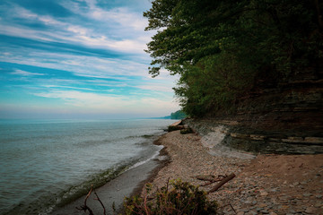 View of Lake Erie in New Yorki