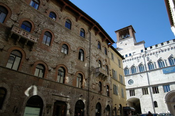 Perugia ペルージャ 古都の風景