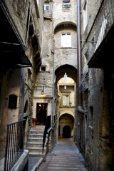Fototapeta na wymiar 迷宮都市　ペルージャ Perugia
