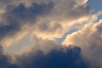 Fototapeta na wymiar Dramatic sky background.