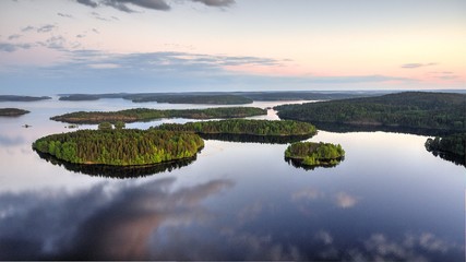 Ladoga lake