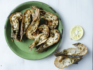 grilled moreton bay bugs