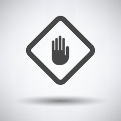 Icon of Warning hand