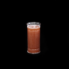 Raspberry fruit-drink. Mors glass © Хакимов Алексей
