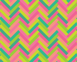 Colorful mosaic in parquet form.