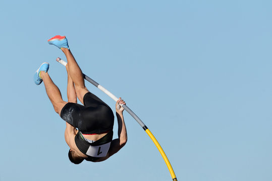 Pole vault.