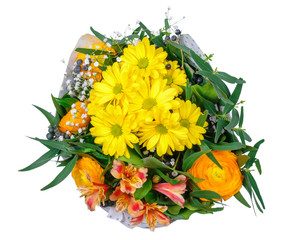 Colorful flowers bouquet