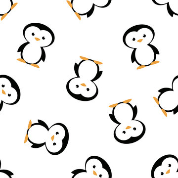 pattern with penguins