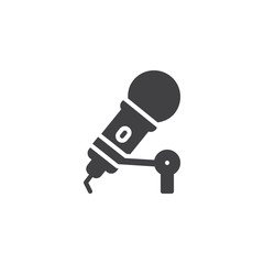 Microphone vector icon
