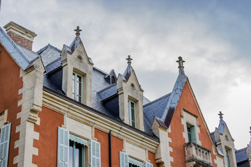 Fototapeta premium Le château dans le Parc de Déomas à Annonay